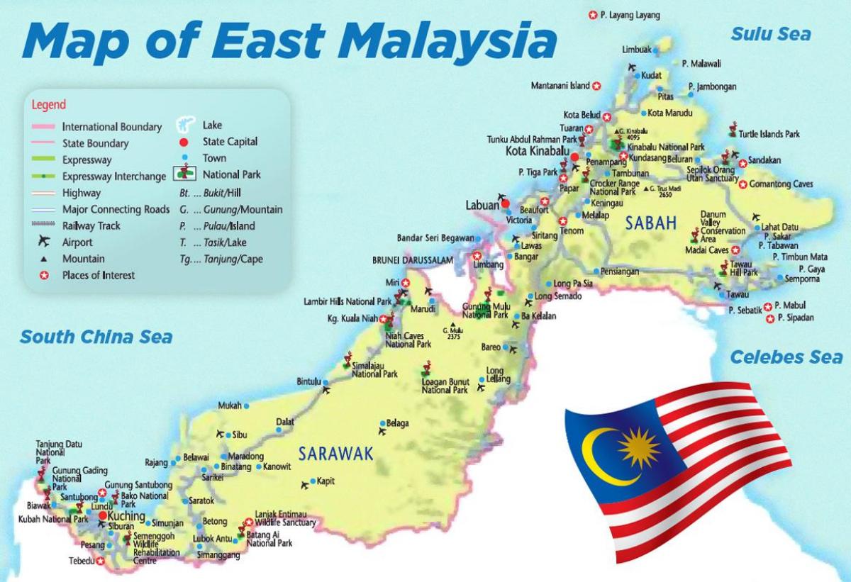 lapangan terbang di malaysia peta
