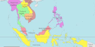 Kuala lumpur lokasi di peta dunia