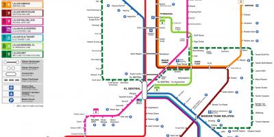 Peta kereta api malaysia