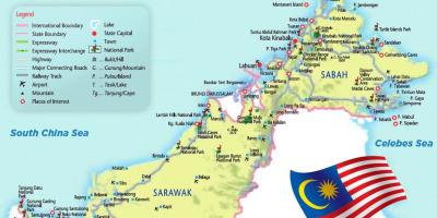 Lapangan terbang di malaysia peta